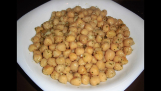 receta simple y sencilla Garbanzos al ajillo