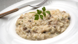 receta simple y sencilla  Risotto de champiñones