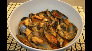 receta simple y sencilla  Mejillones al romesco