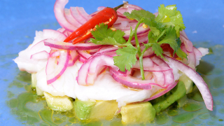 receta simple y sencilla  Ceviche de dorada