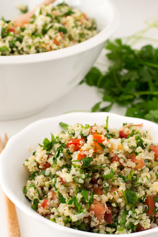 receta simple y sencilla  Ensalada Tabulé