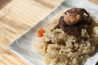 receta simple y sencilla  Arroz con setas Shiitake