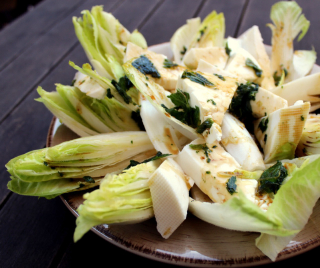 receta simple y sencilla  Ensalada de endivias