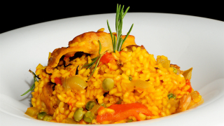 receta simple y sencilla  Arroz con conejo