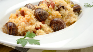 receta simple y sencilla  Arroz con caracoles