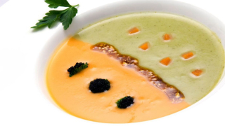 receta simple y sencilla  Crema de calabaza y brócoli