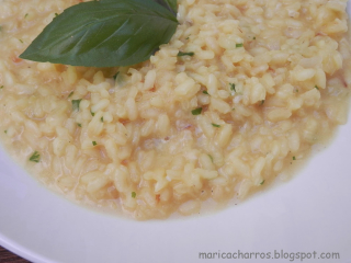 receta simple y sencilla  Risotto piamontés