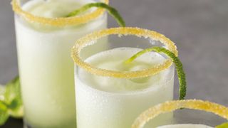 receta simple y sencilla  Sorbete de mojito