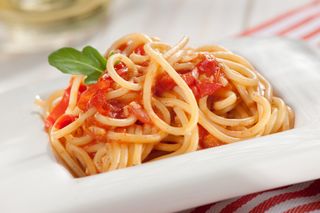 receta simple y sencilla Pasta sin gluten con tomate