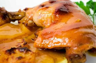 receta simple y sencilla  Pollo alla nocerina