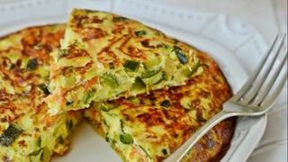 receta simple y sencilla Tortilla de verduras