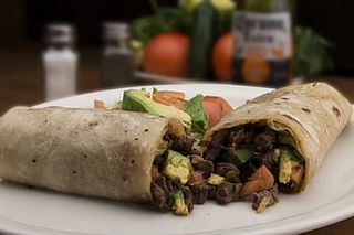 receta simple y sencilla Burrito