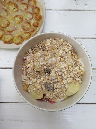 receta simple y sencilla Gachas de avena