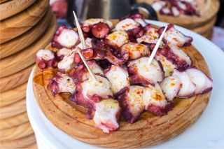 receta simple y sencilla  Pulpo estilo “a feira” (a la gallega)