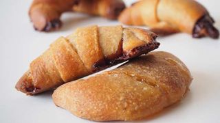 receta simple y sencilla Croissant vegano