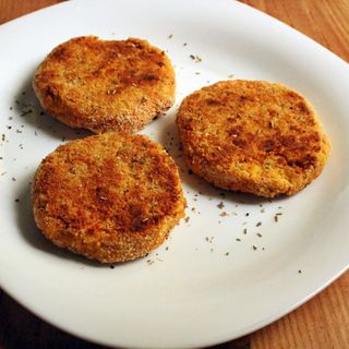 receta simple y sencilla Hamburguesa de garbanzos