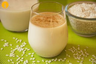 receta simple y sencilla Arroz con horchata