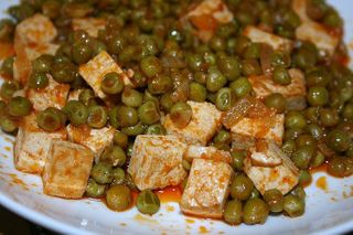 receta simple y sencilla  Guiso de verduras y tofu