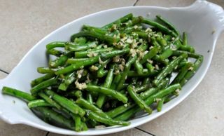 receta simple y sencilla Judías verdes salteadas