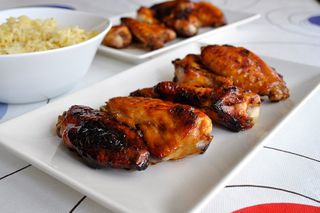 receta simple y sencilla Pollo con salsa de soja, miel y limón