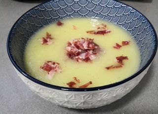 receta simple y sencilla Gazpacho de melón