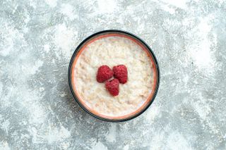 receta simple y sencilla Porridge con frutos rojos