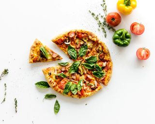 receta simple y sencilla Pizza fácil sin horno