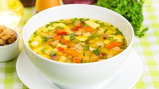 receta simple y sencilla  Sopa de verduras