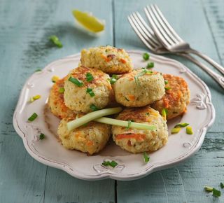 receta simple y sencilla  Croquetas de zanahoria y puerro