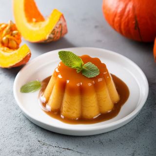 receta simple y sencilla  Flan de auyama (calabaza)