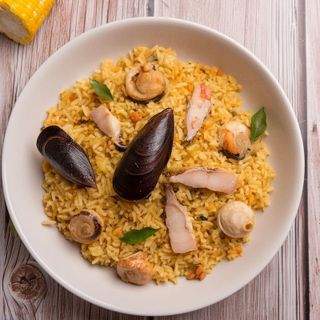 receta simple y sencilla  Arroz a banda