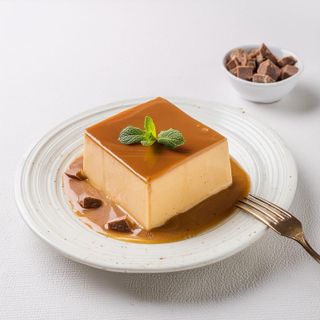 receta simple y sencilla  Púdin al caramelo