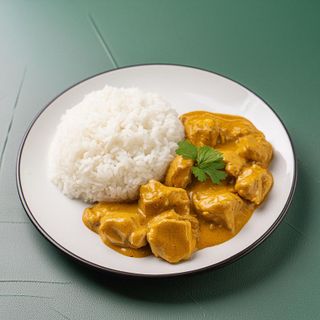 receta simple y sencilla Pollo al curry